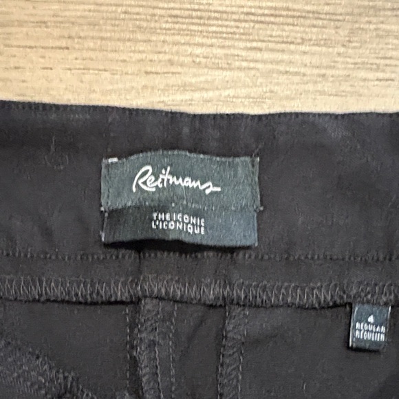 Reitmans Classic Black Skinny Pants - Picture 3 of 13